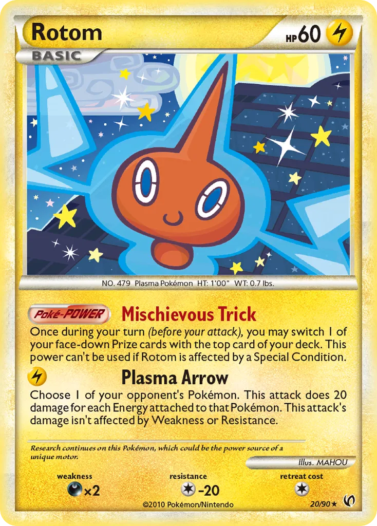 Rotom, HS—Undaunted #20/90
