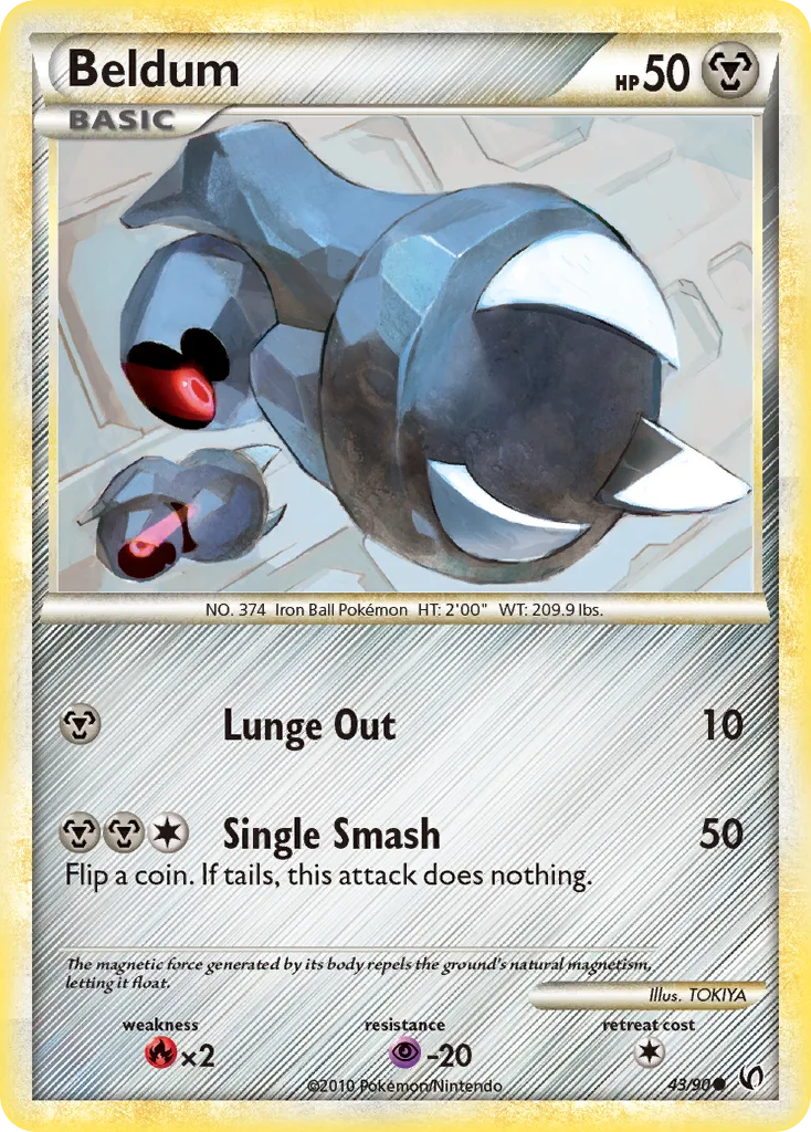 Beldum, HS—Undaunted #43/90