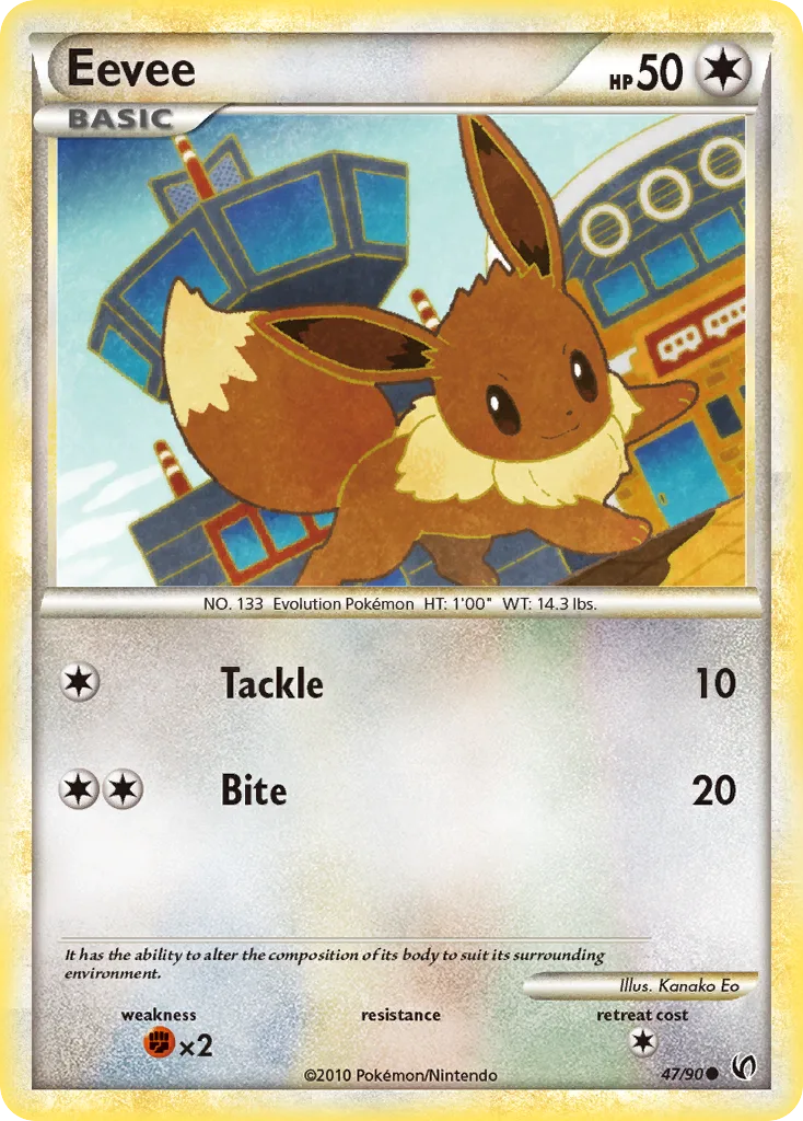 Eevee, HS—Undaunted #47/90