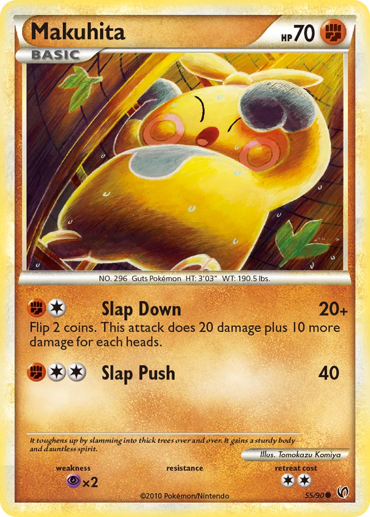 Makuhita, HS—Undaunted #55/90