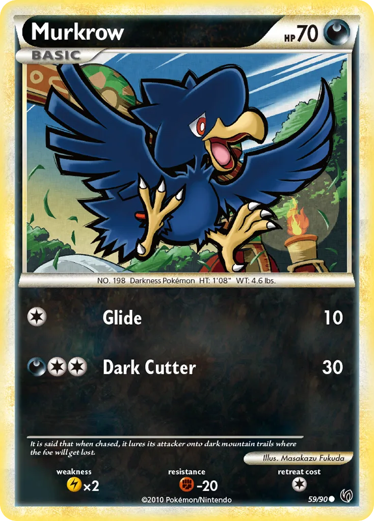 Murkrow, HS—Undaunted #59/90