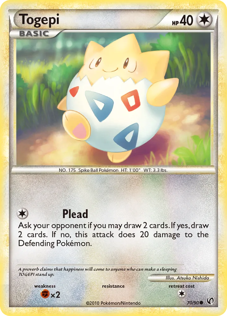 Togepi, HS—Undaunted #70/90