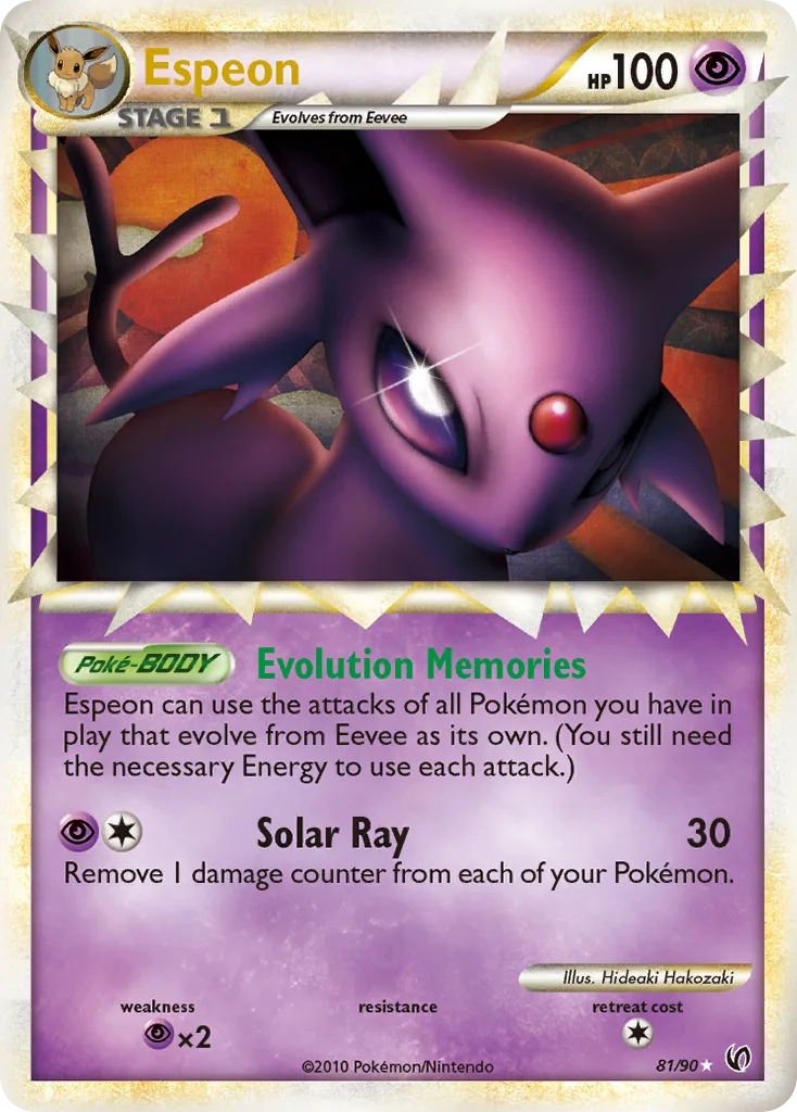 Espeon, HS—Undaunted #81/90