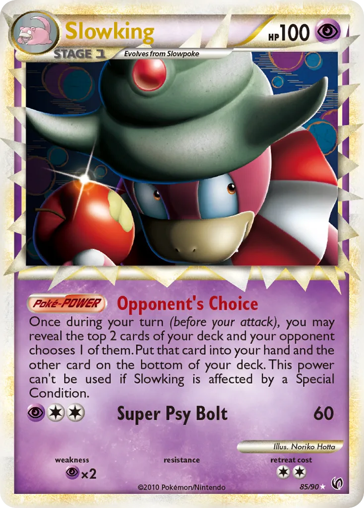 Slowking, HS—Undaunted #85/90