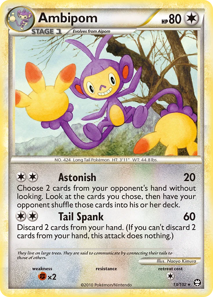 Ambipom, HS—Triumphant #13/102