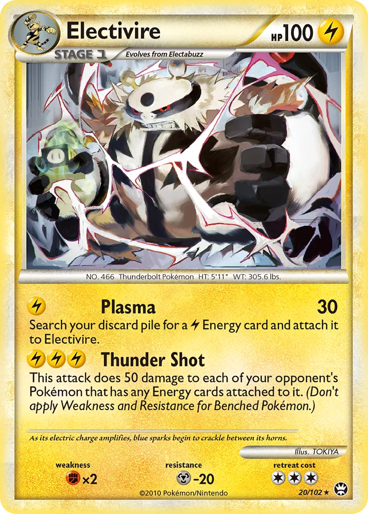 Electivire, HS—Triumphant #20/102