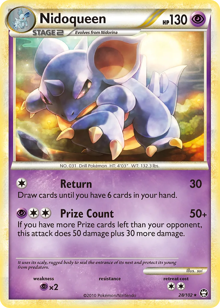 Nidoqueen, HS—Triumphant #28/102