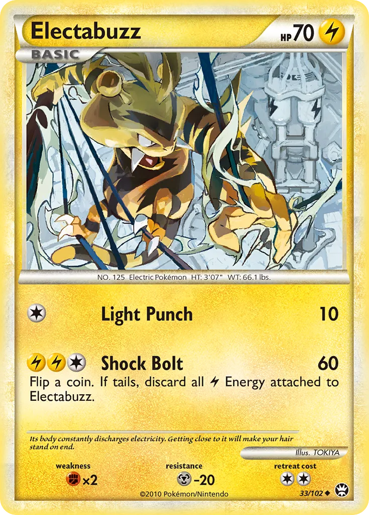 Electabuzz, HS—Triumphant #33/102