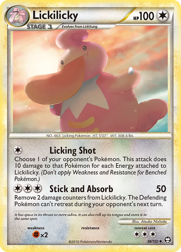 Lickilicky, HS—Triumphant #38/102