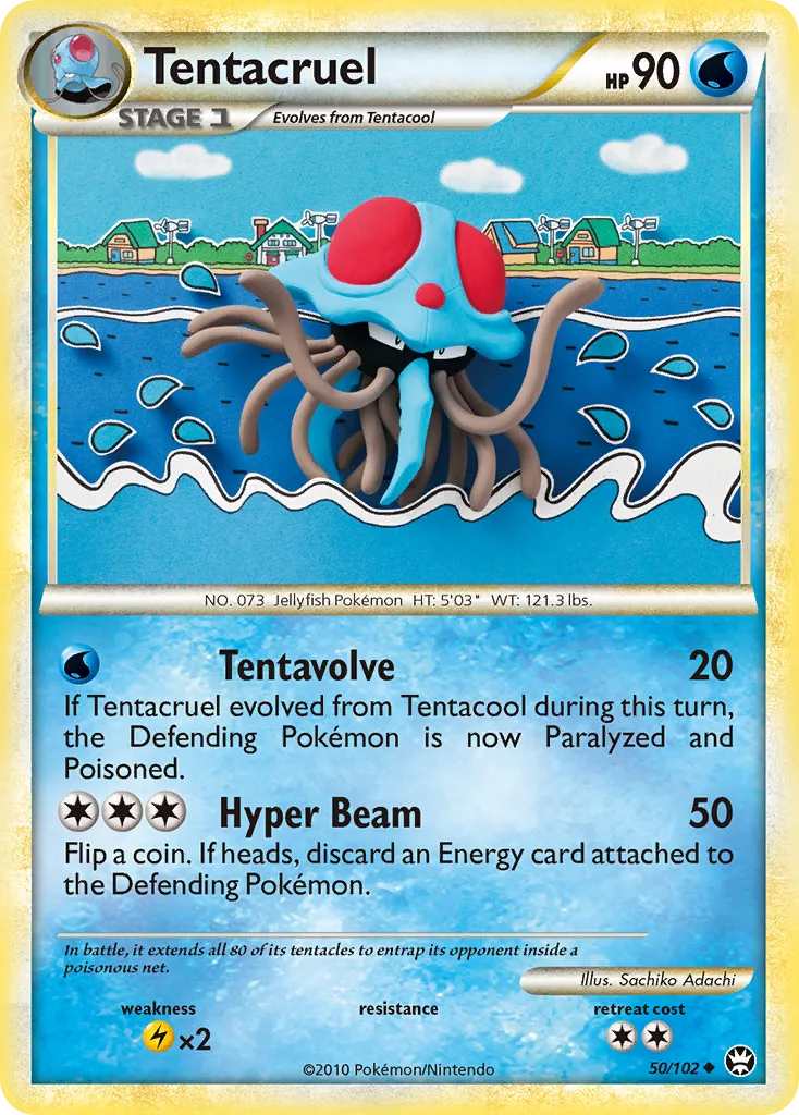 Tentacruel, HS—Triumphant #50/102