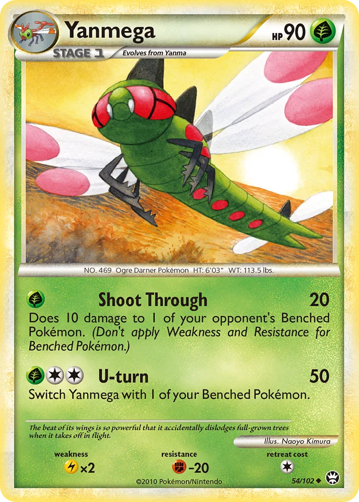 Yanmega, HS—Triumphant #54/102