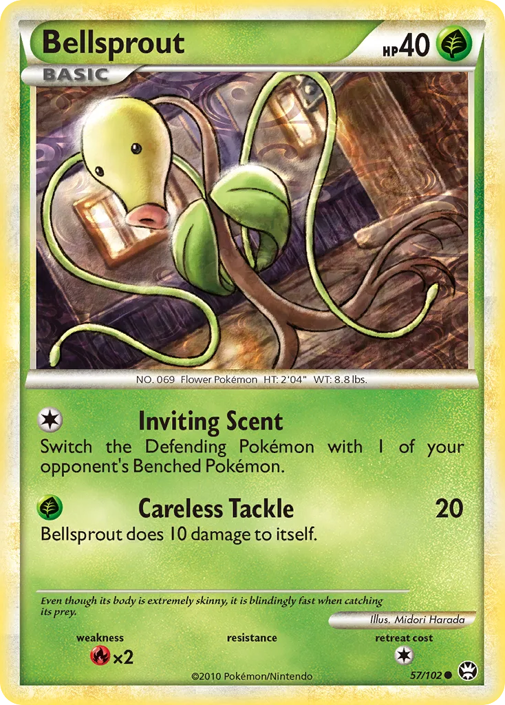 Bellsprout, HS—Triumphant #57/102