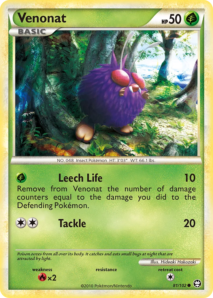Venonat, HS—Triumphant #81/102