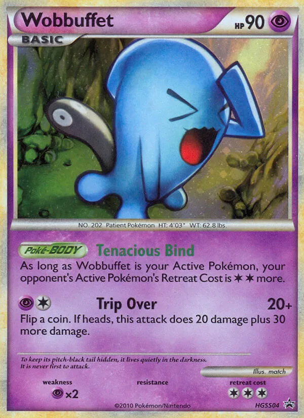 Wobbuffet, HGSS Black Star Promos #HGSS04