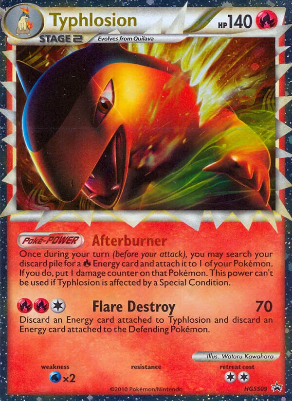 Typhlosion, HGSS Black Star Promos #HGSS09