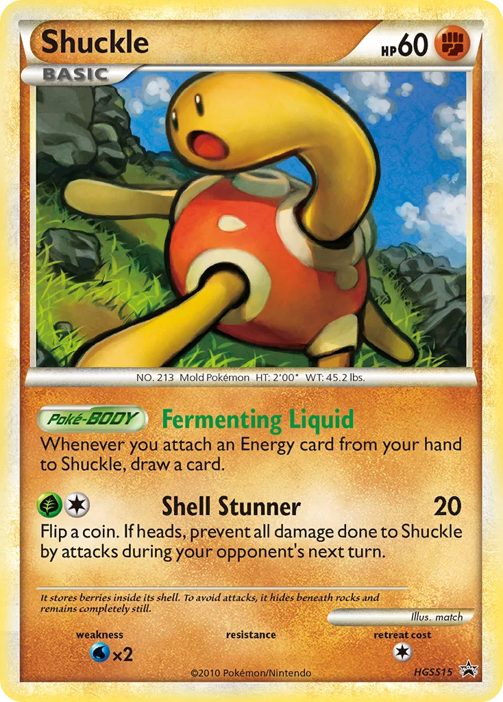 Shuckle, HGSS Black Star Promos #HGSS15