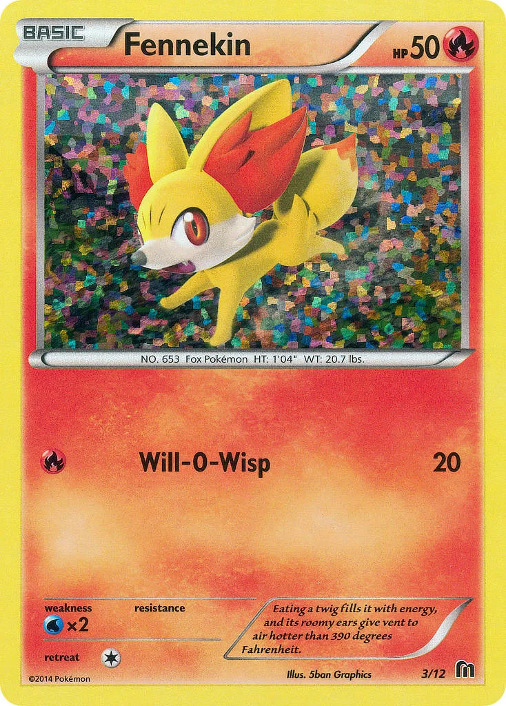 Fennekin, McDonald's Collection 2016 #3/12