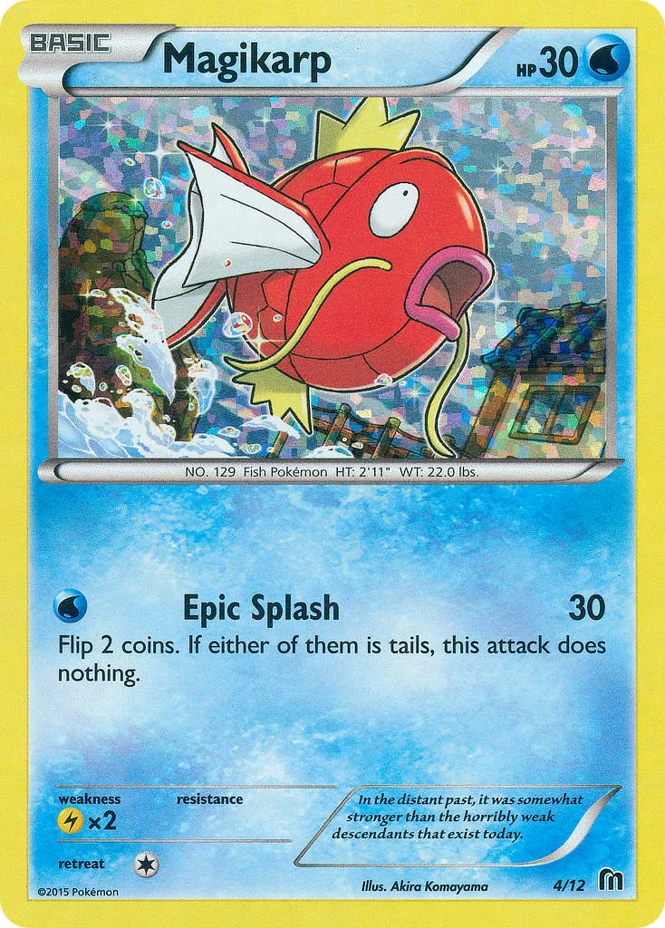 Magikarp, McDonald's Collection 2016 #4/12