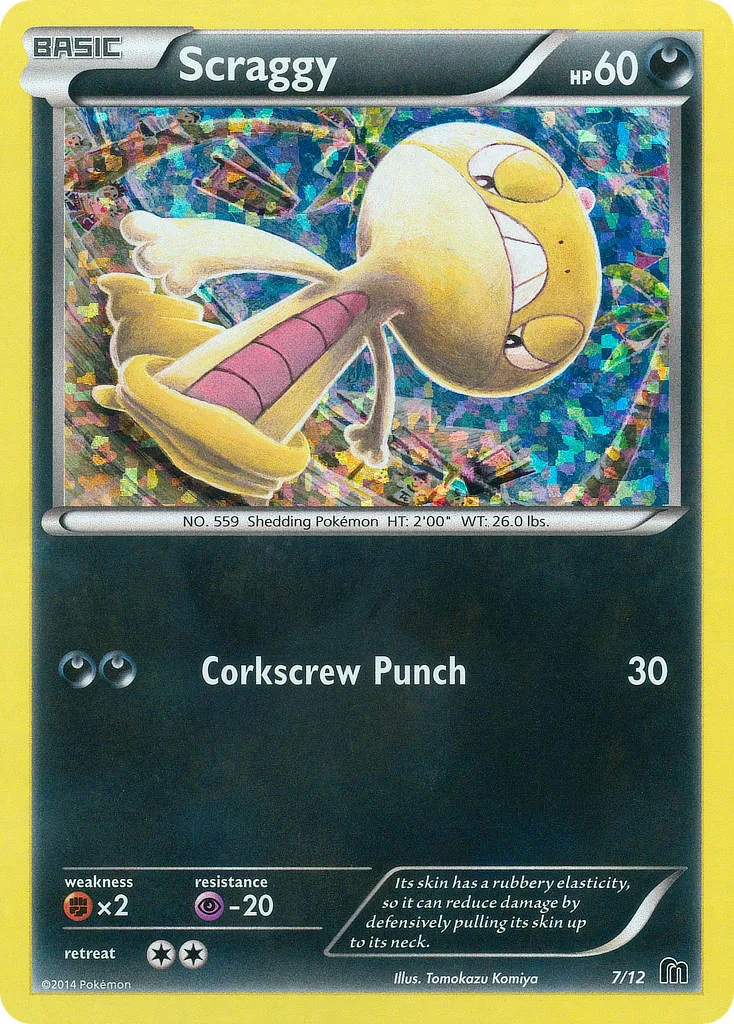 Scraggy, McDonald's Collection 2016 #7/12