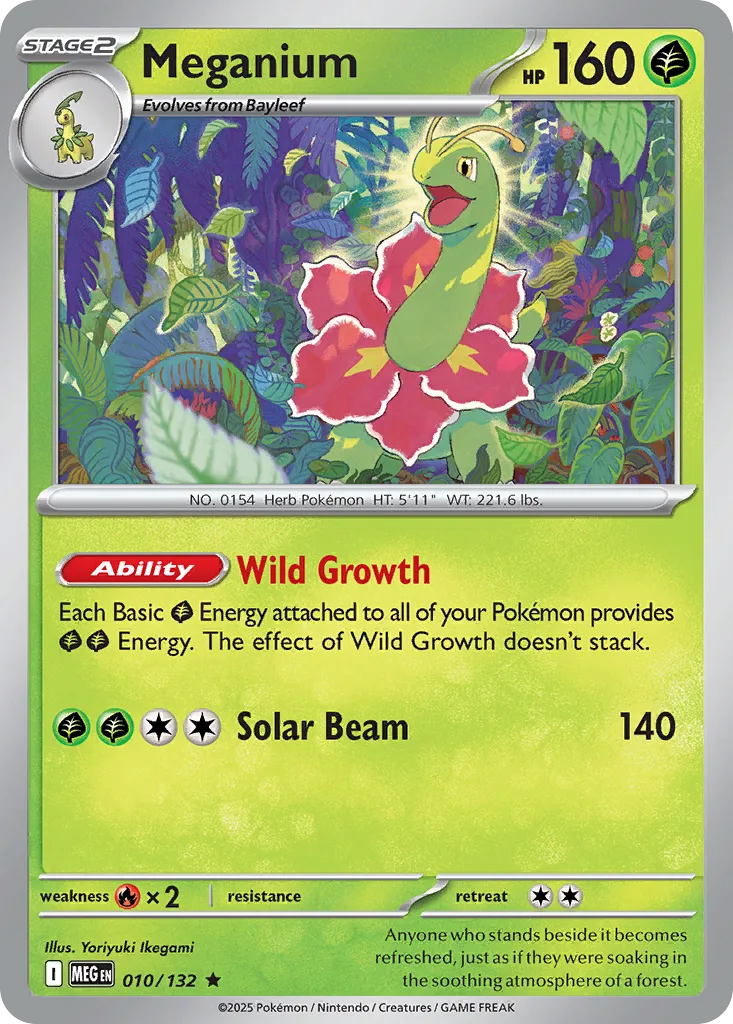 Meganium, Mega Evolution #010/132