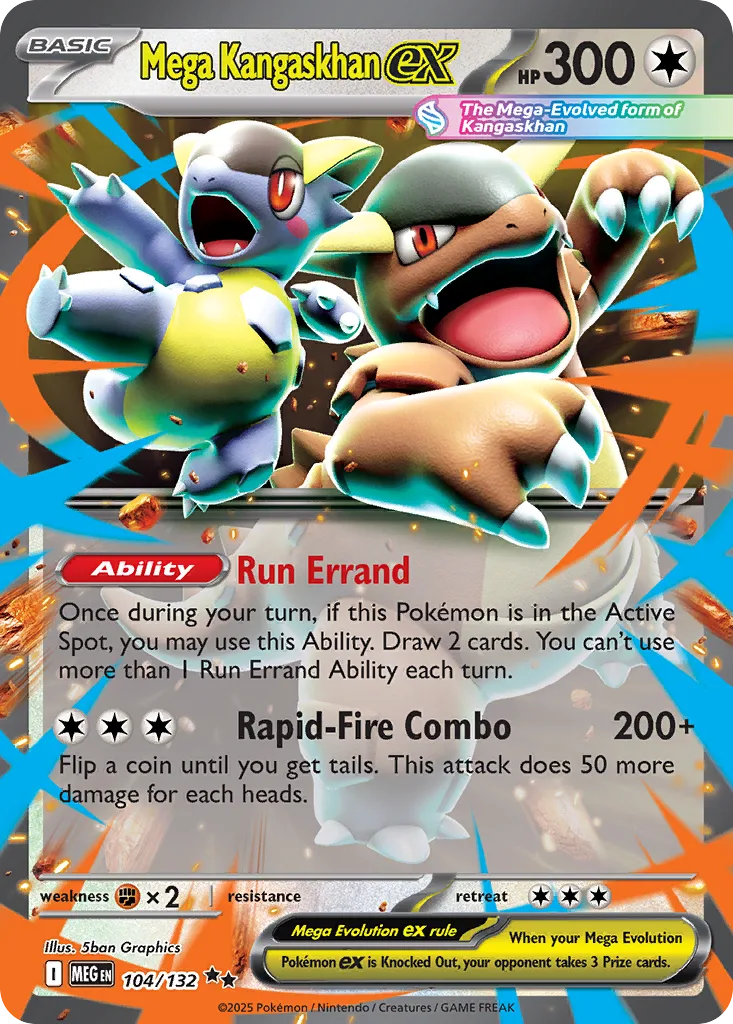 Mega Kangaskhan ex, Mega Evolution #104/132