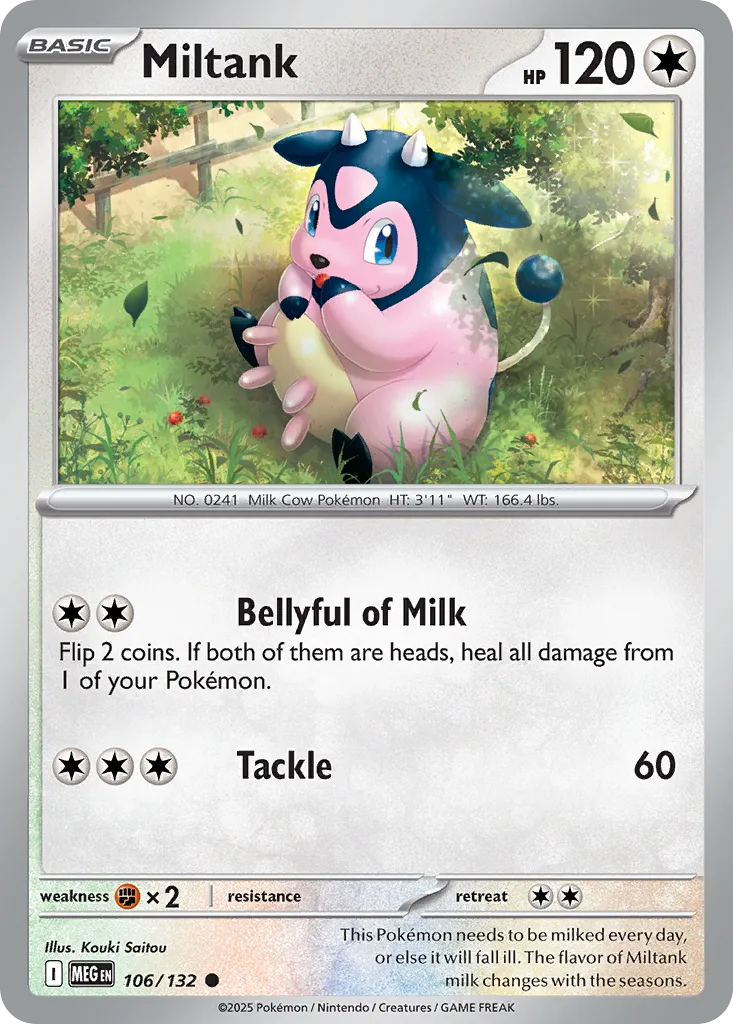 Miltank, Mega Evolution #106/132