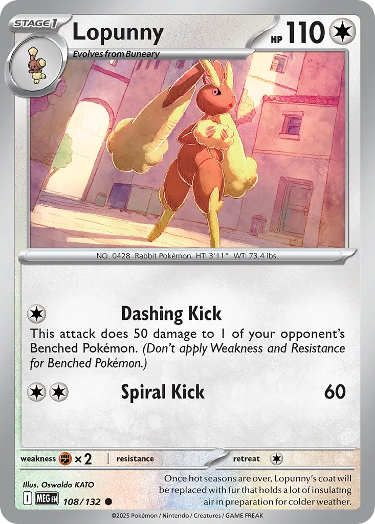 Lopunny, Mega Evolution #108/132