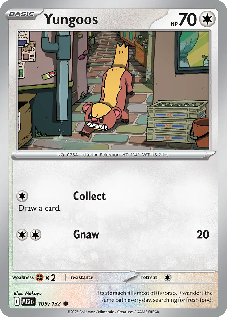 Yungoos, Mega Evolution #109/132