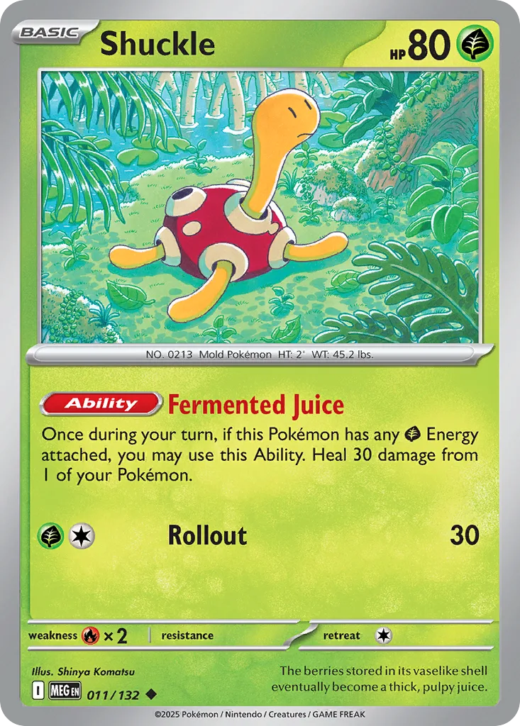 Shuckle, Mega Evolution #011/132