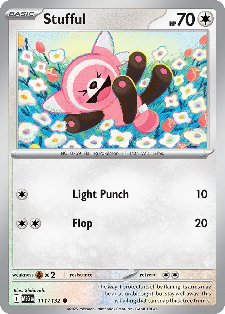 Stufful, Mega Evolution #111/132