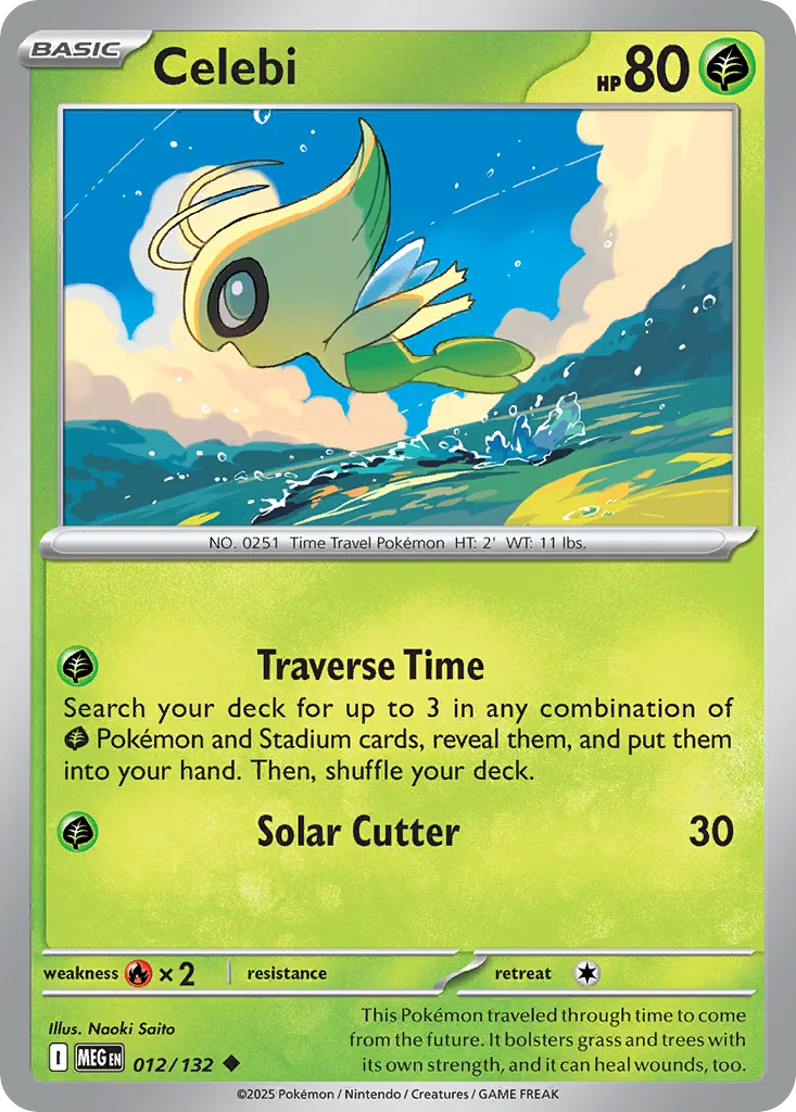 Celebi, Mega Evolution #012/132