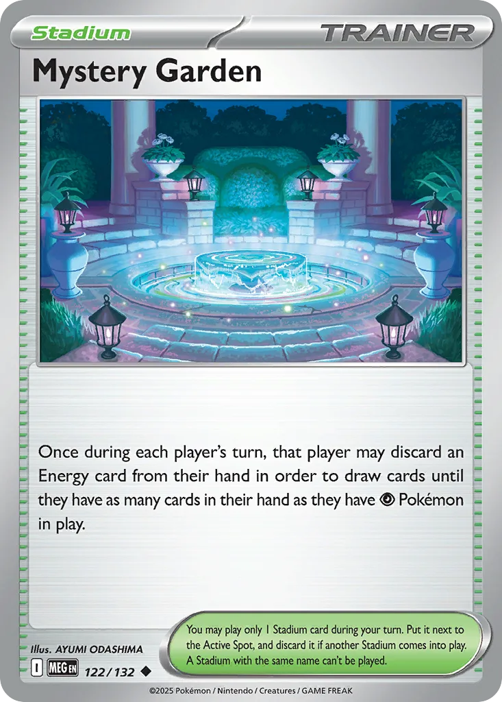 Mystery Garden, Mega Evolution #122/132