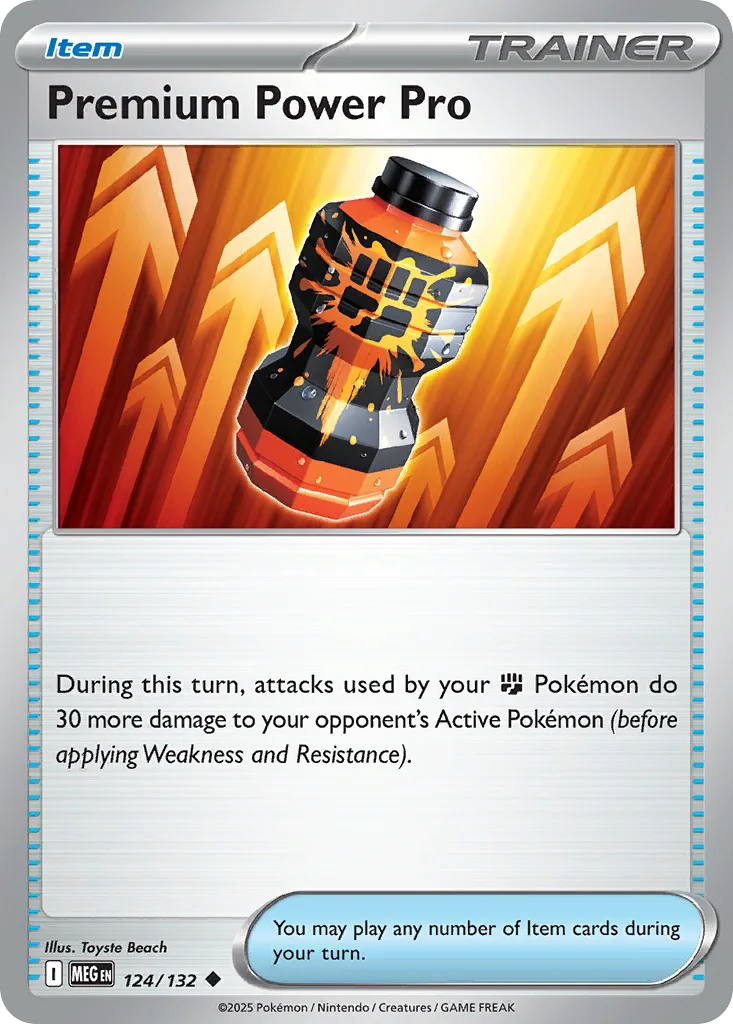 Premium Power Pro, Mega Evolution #124/132
