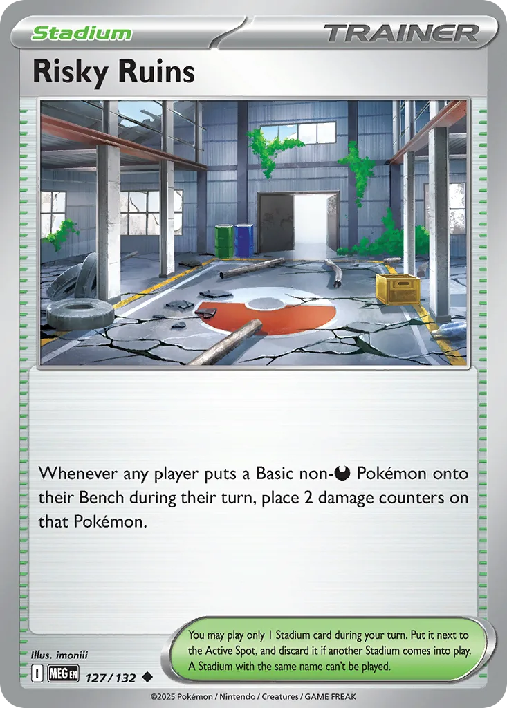 Risky Ruins, Mega Evolution #127/132