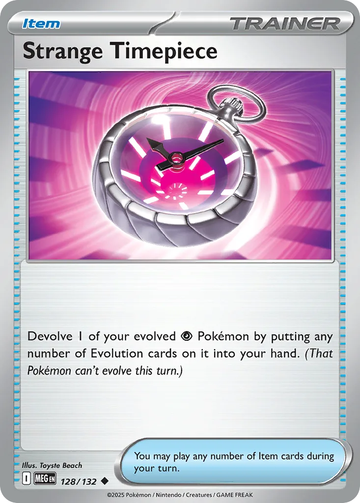 Strange Timepiece, Mega Evolution #128/132