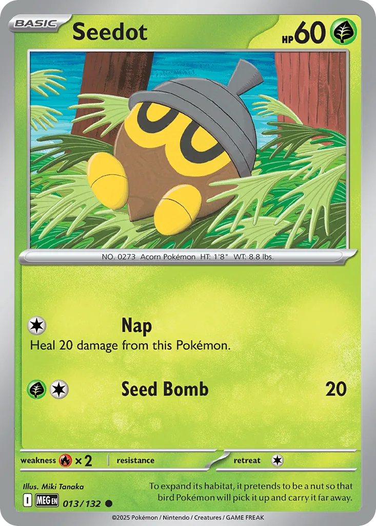 Seedot, Mega Evolution #013/132