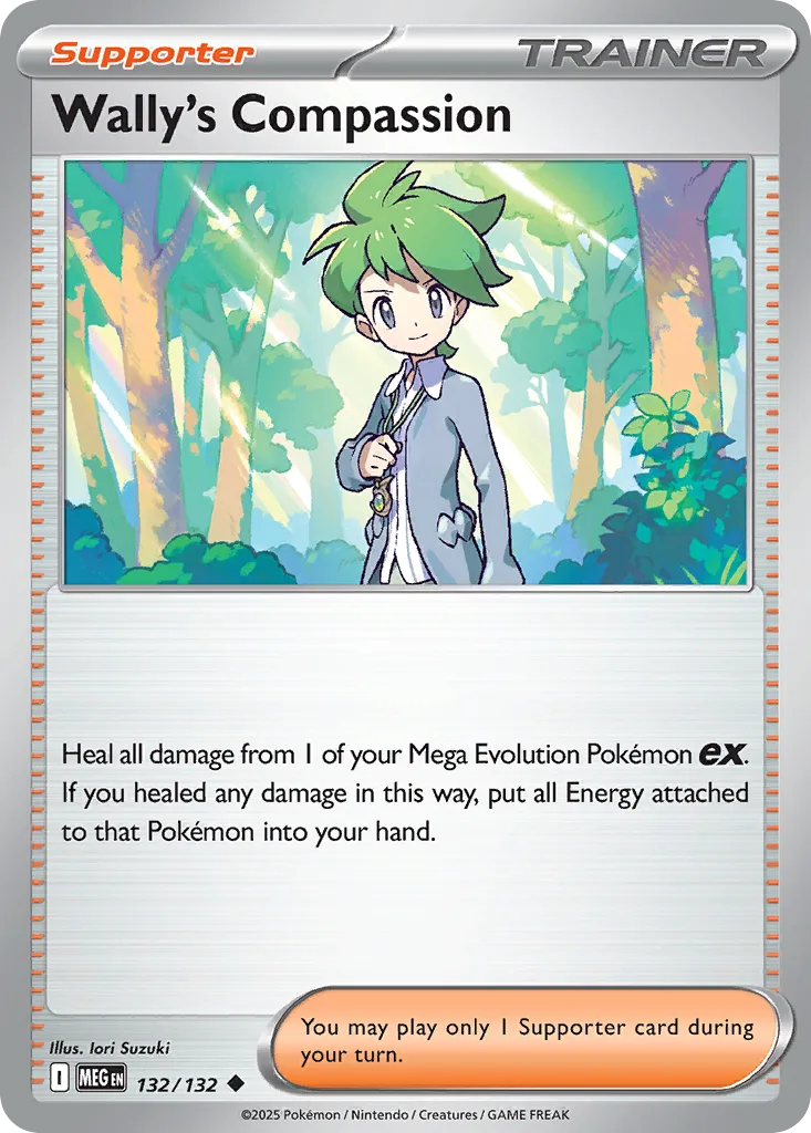 Wally's Compassion, Mega Evolution #132/132