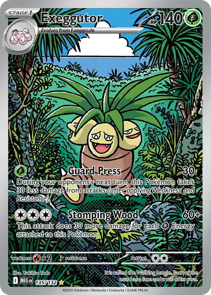 Exeggutor, Mega Evolution #135/132