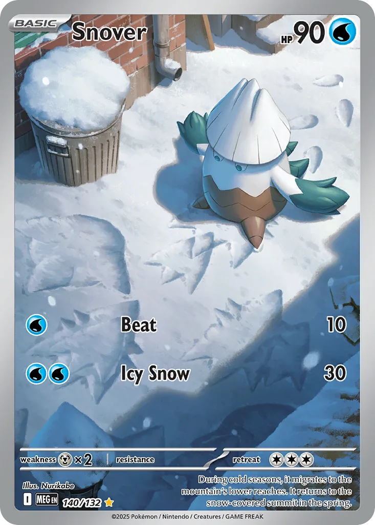 Snover, Mega Evolution #140/132