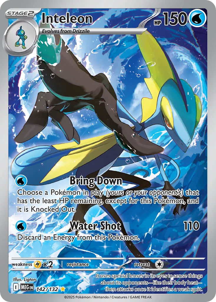 Inteleon, Mega Evolution #142/132