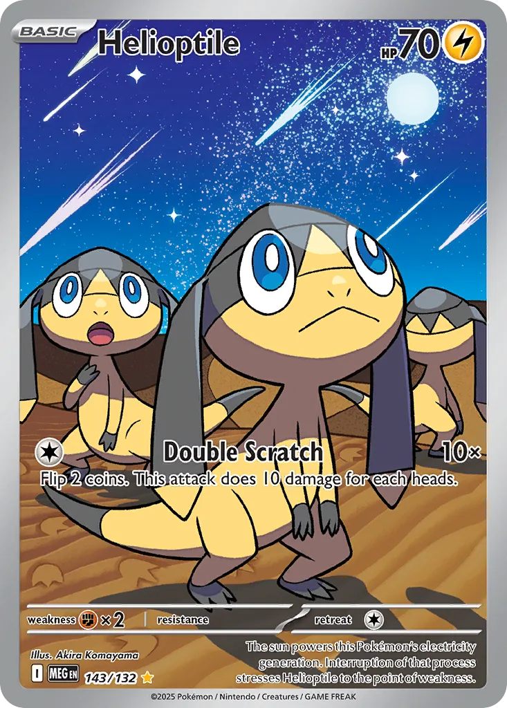 Helioptile, Mega Evolution #143/132