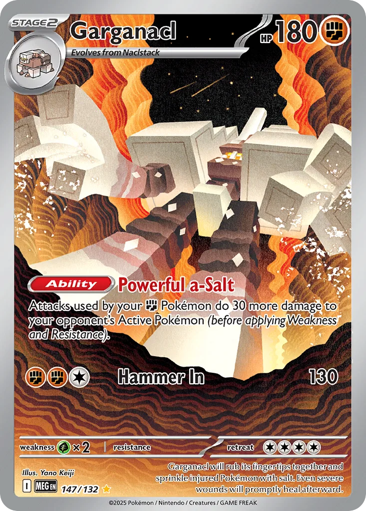 Garganacl, Mega Evolution #147/132