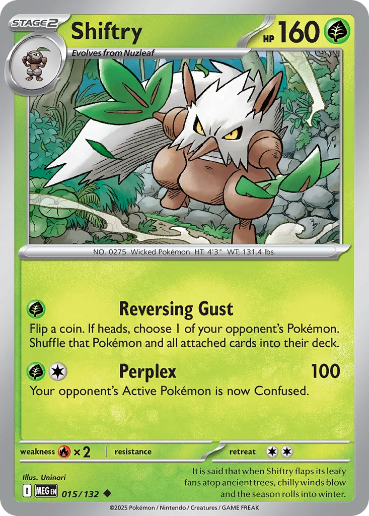 Shiftry, Mega Evolution #015/132