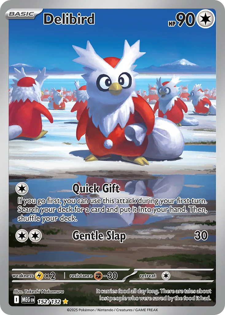 Delibird, Mega Evolution #152/132