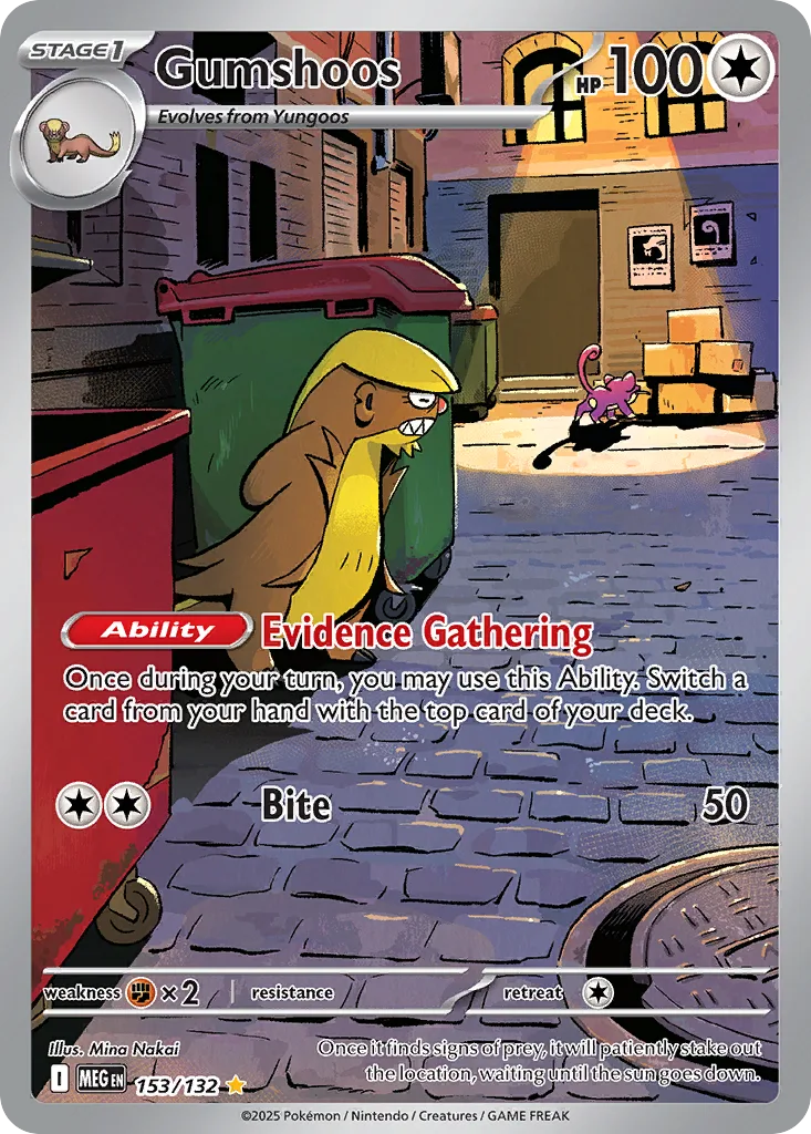 Gumshoos, Mega Evolution #153/132