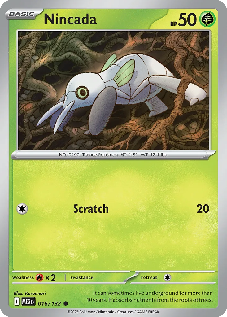 Nincada, Mega Evolution #016/132