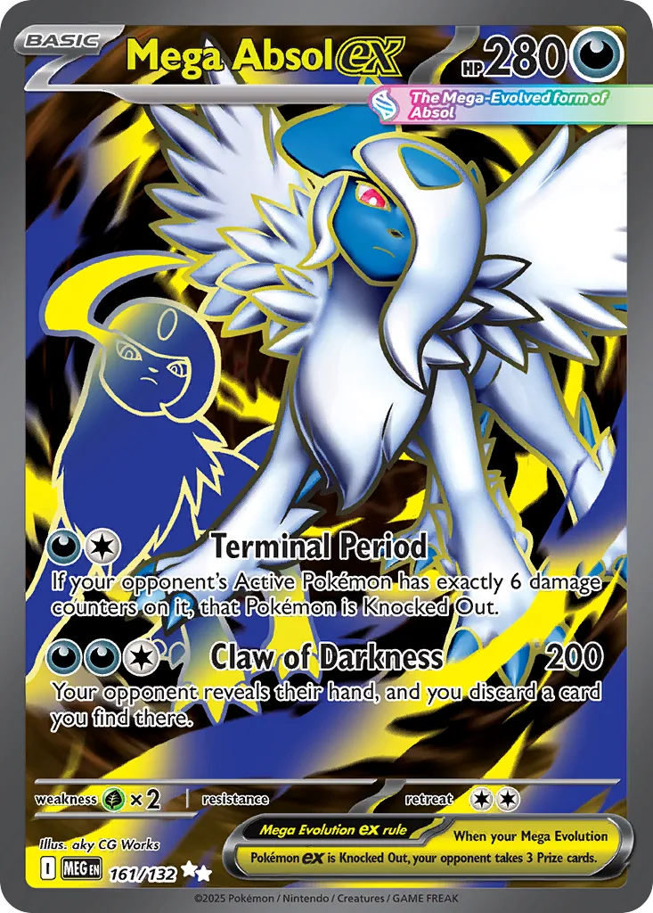 Mega Absol ex, Mega Evolution #161/132