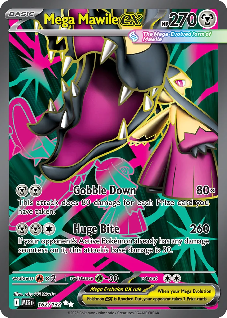 Mega Mawile ex, Mega Evolution #162/132