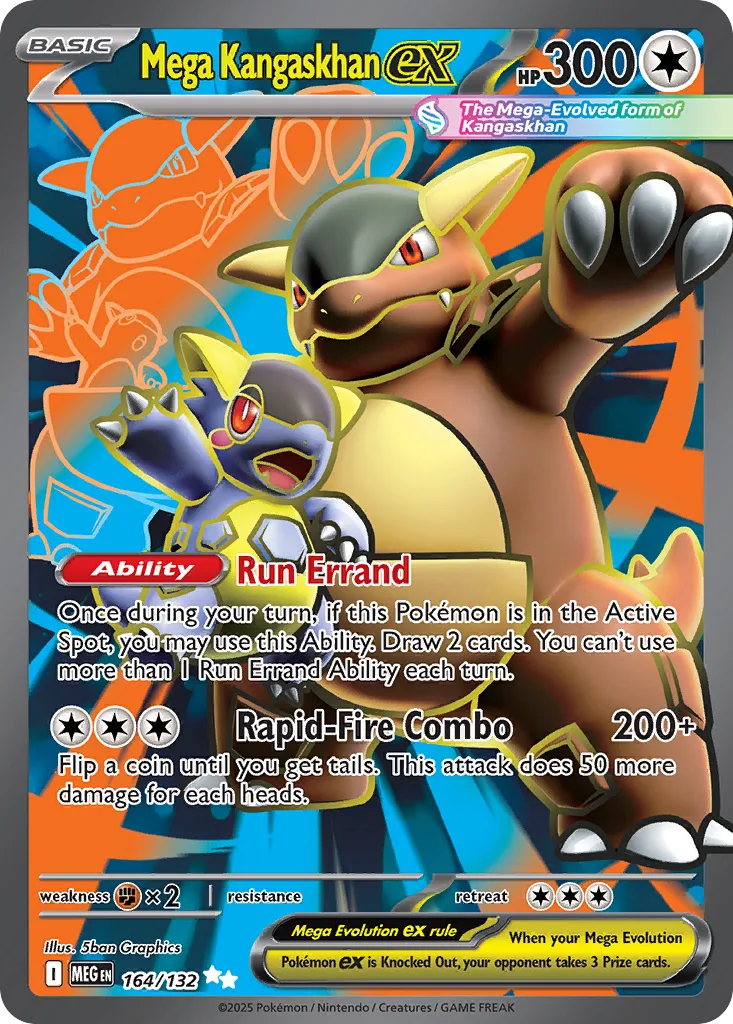 Mega Kangaskhan ex, Mega Evolution #164/132