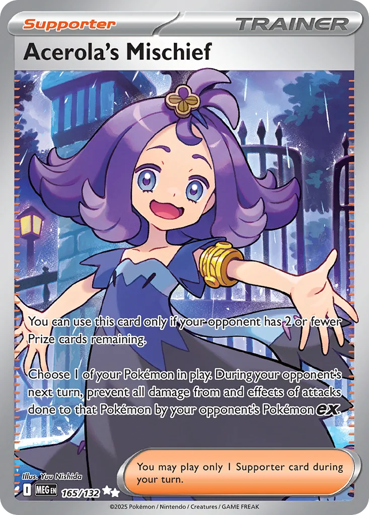 Acerola's Mischief, Mega Evolution #165/132
